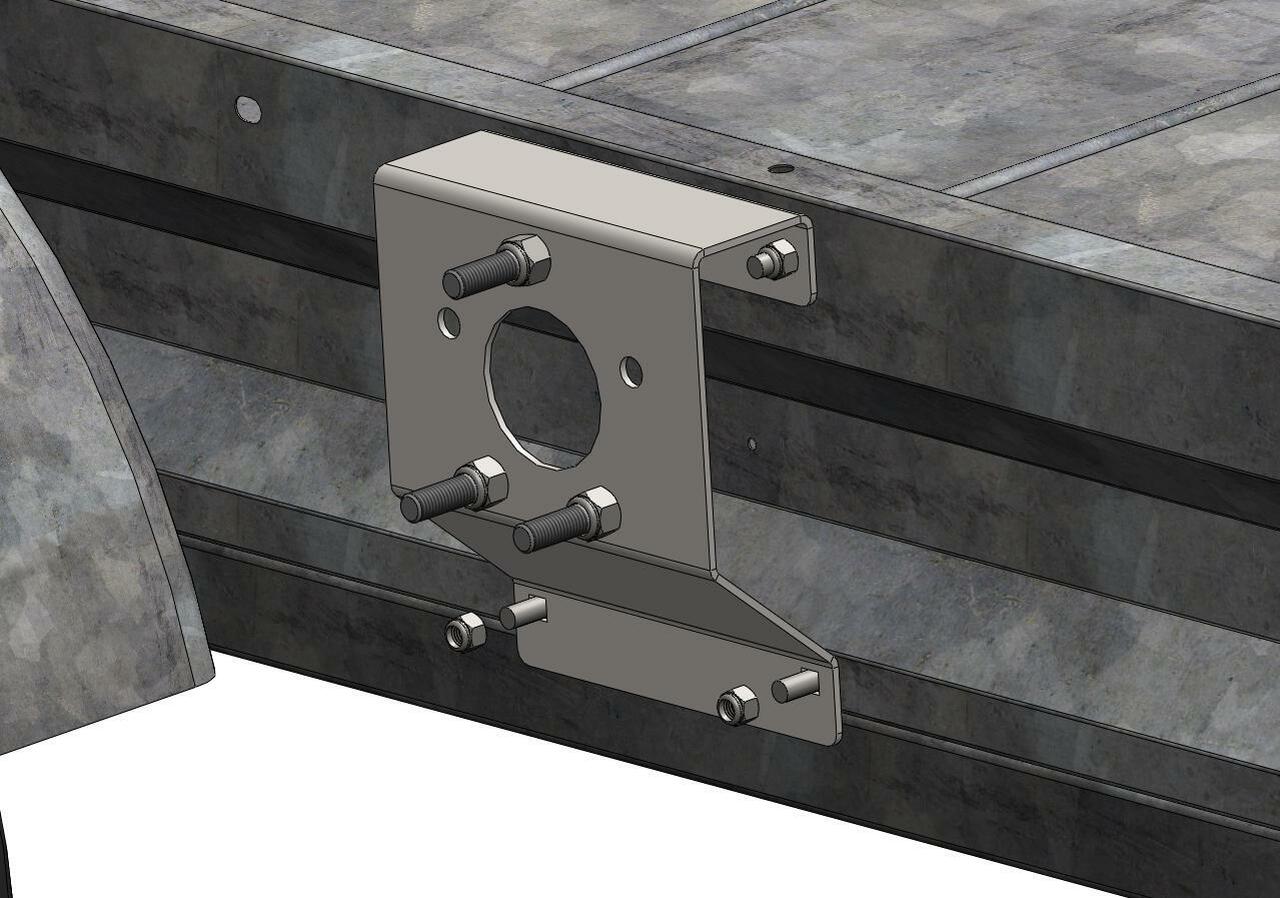 Spare Tire Holder Westbrook Trailers