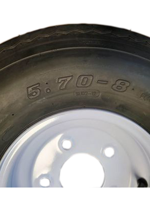 Spare Tire 5.70 x 8 Load Range B